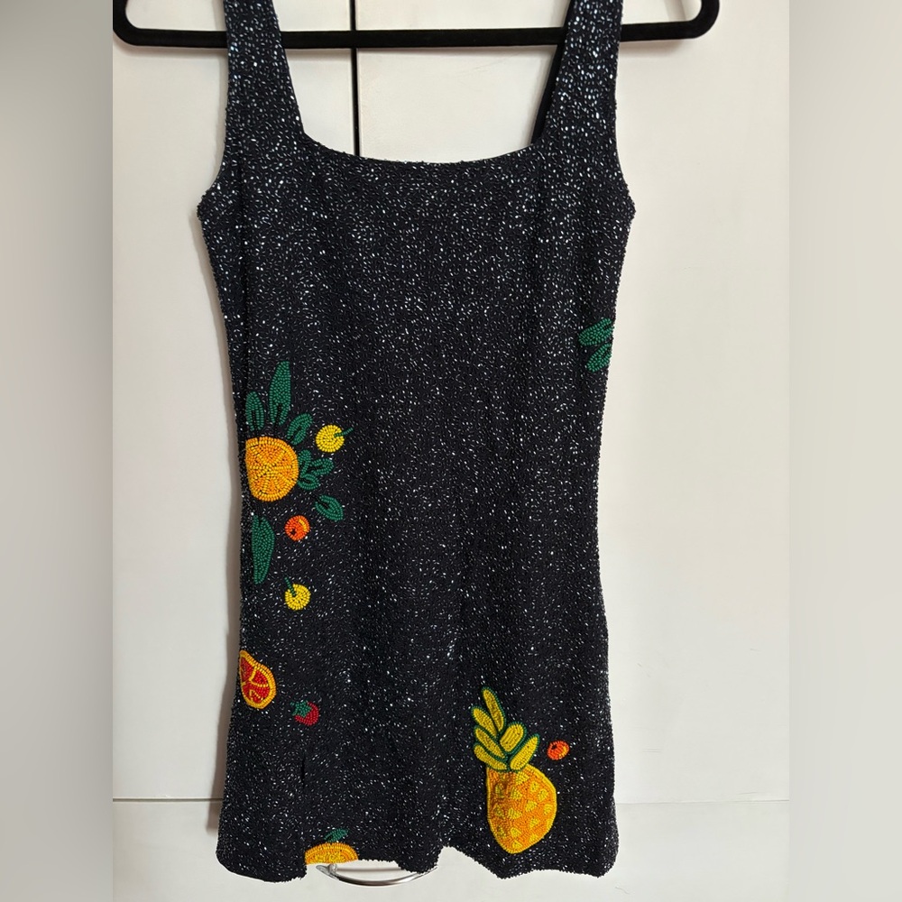 Staud Le Sable fruit dress - Picture 4 of 7